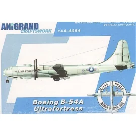 Boeing B-54A Ultrafortress. Includes BONUS kits of the Northrop YF-17 Cobra Douglas XF6D Missileer & McDonnell XHJD Whirlaway. F