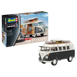 Maquette Revell VW Combi T1 Samba Bus 1/24 - Maquette de camion - RV7399 pas cher