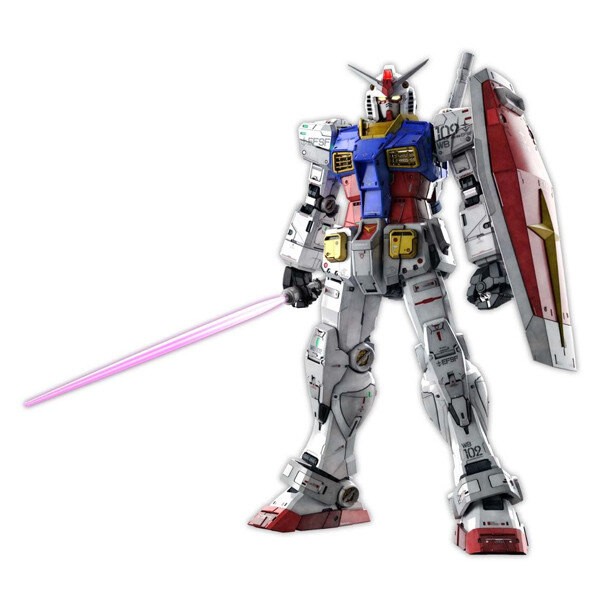 Gundam Gunpla PG 1/60 Unleashed RX-78-2 Gundam Bandai with