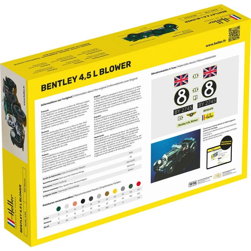 Bentley 4.5 Blower 1:24