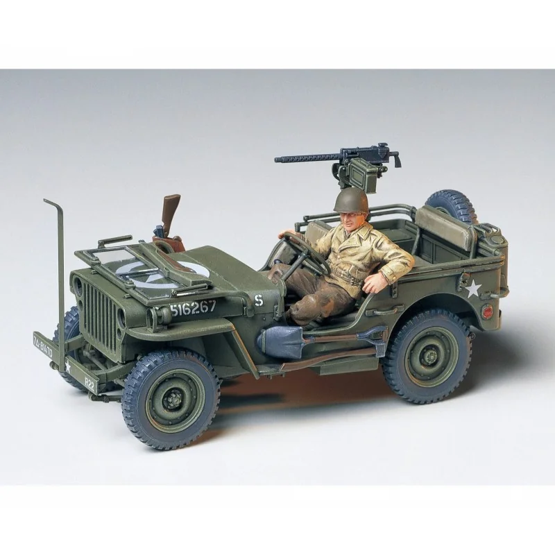 Willys MB Jeep with driver & decals for 5 versions