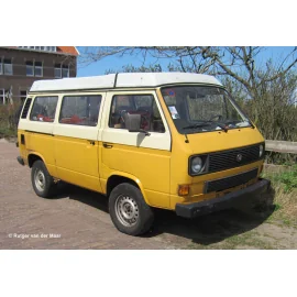 Modellauto VW T3 Limited Last Edition 1992 rot KK-Scale 1:18 Metallmodell (Türen, Motorhaube... nicht zu öffnen!) bei