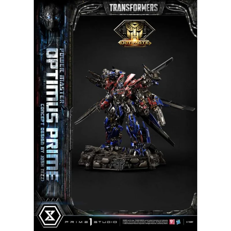 【極美品】welcome to the prudential Figurine Transformers Museum Masterline Powermaster Optimus