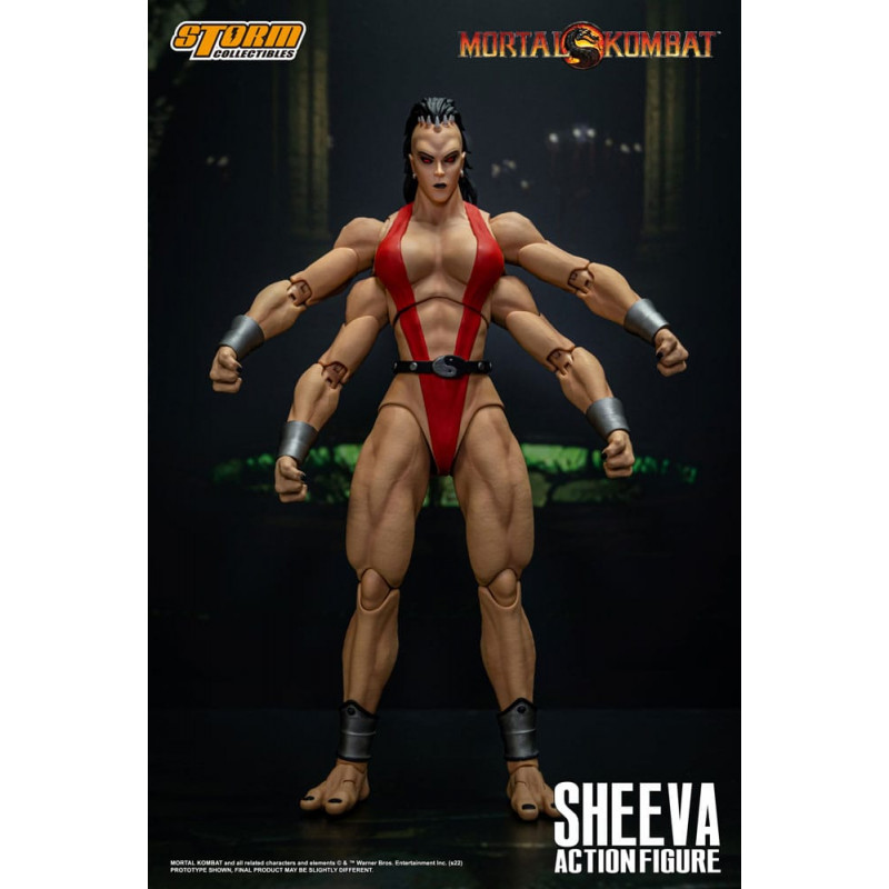 Action figure Mortal Kombat 1/12 Sheeva 18cm