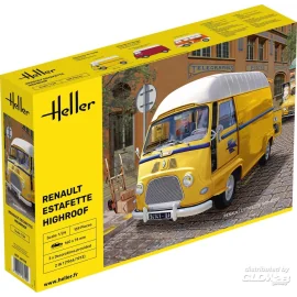 Maquette - CITROEN Type H 3 decorations - 1:24e - Heller - 80744