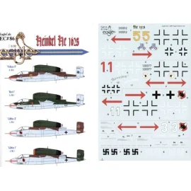 Heinkel He 162 Pt 1 (4) Red 1 Lt Gerhard Hanf 2./JG1 as now at Chino Planes of Fame Museum CA White 1 Lt Rudolf Schmitt. Leck Ge