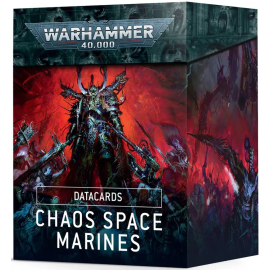 DATASHEET CARDS: CHAOS SPACE MARINES (ENGLISH) 43-02