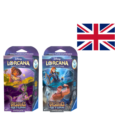 lorcana ursula's return starter deck Disney Lorcana: Ursula's Return Starter Deck (Sapphire & Steel)– Popular  Universe main image 0