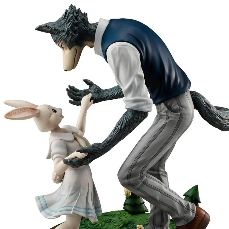 Figurine BEASTARS LEGOSHI + HARU STATUE Megahouse with
