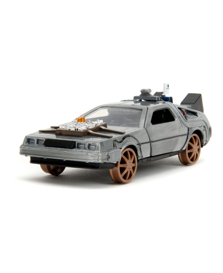 CharaWheels/BTTF DeLorean×3 & KNIGHT2000 HOT WHEELS Chara Wheels Delorean 3 Set 1,2,3 Back to the