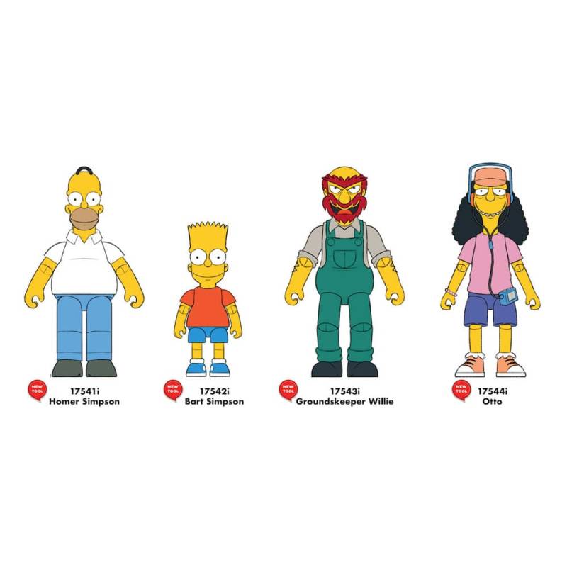 Simpsons Mini Figure Wave 1 13 cm Assortment (6) Simpsons Mini Figure Wave 1 13 cm Assortment (6)