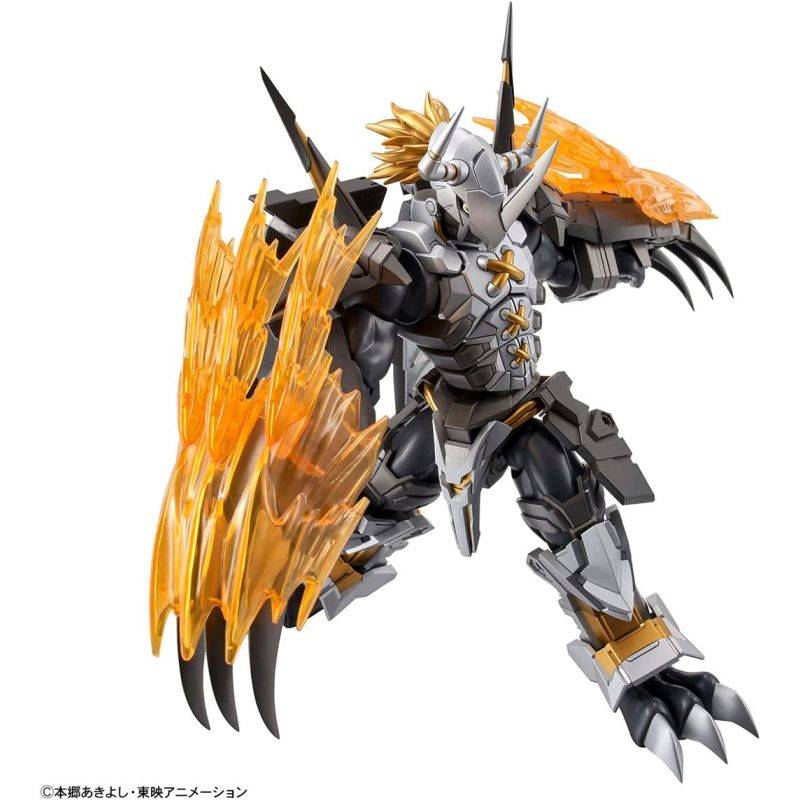 BlackWarGreymon Snap-Fit Model – Figure-rise Standard Amplified