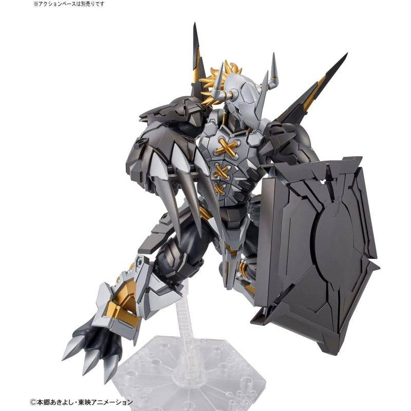 BlackWarGreymon Snap-Fit Model – Figure-rise Standard Amplified