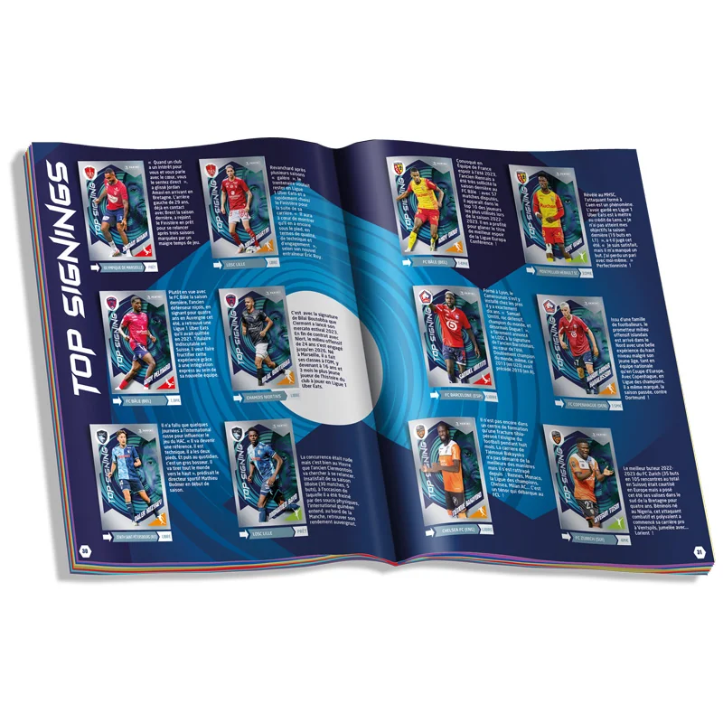 Panini Panini FOOT 2021-2022 5 Hüllen + 1 Album, 004192SPCFGD
