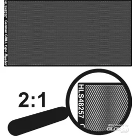 engraved plate-GERMAN GRILL type 