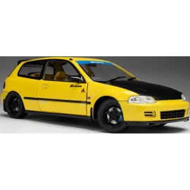 HONDA CIVIC (EG6) 1991 SPOON CARNIVAL YELLOW VERSION Die cast 