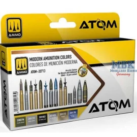 ATOM Modern Amunition Colors Set Paint 