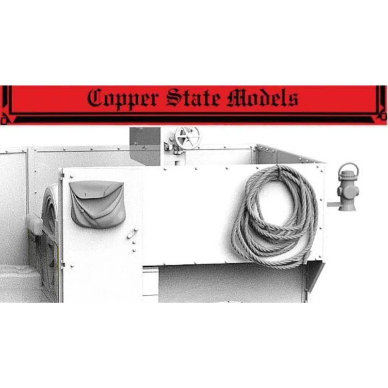Copper State Models: 1/35; French Armored Car Model 1914 exterior Accessory 