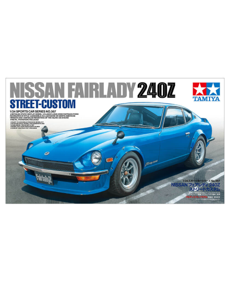 Tamiya Model kit Nissan Fairlady 240Z Street Custom 1:24