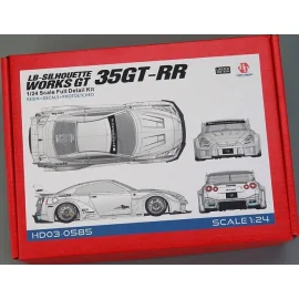 LB SILHOUETTE WORKS GT 35GT-RR Model kit 