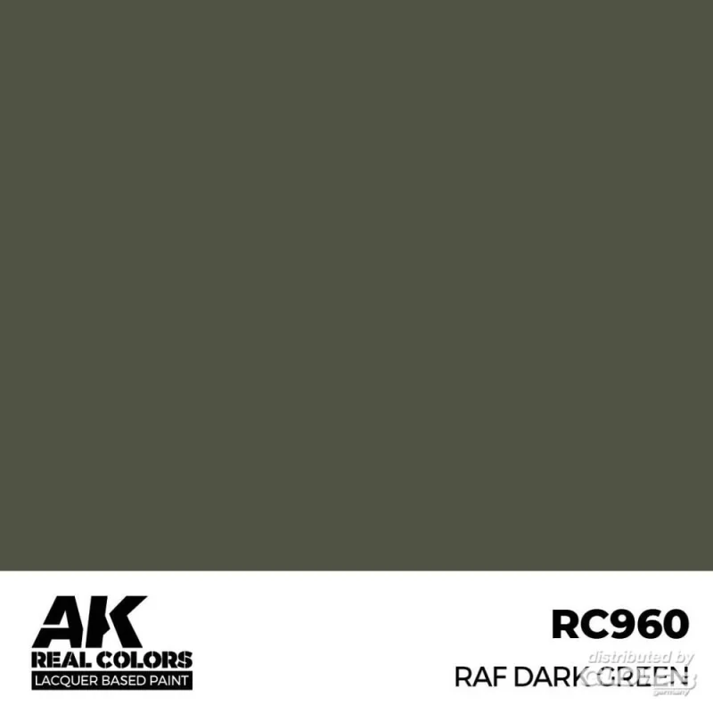 RAF Dark Green 17 ml. Paint 