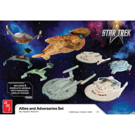 AMT: 1:2500 Star Trek Adversaries & Allies Ship Set 