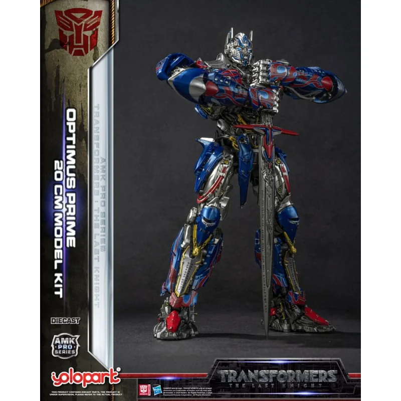 Transformers: The Last Knight - Plastic Model Kit AMK Pro Series Optimus Prime (Oversea Version) 20 cm
