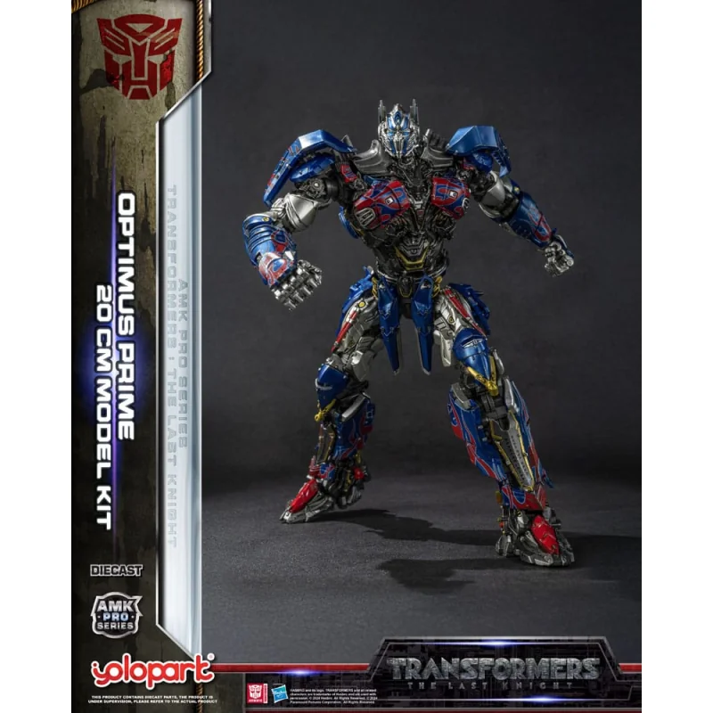 Transformers: The Last Knight - Plastic Model Kit AMK Pro Series Optimus Prime (Oversea Version) 20 cm