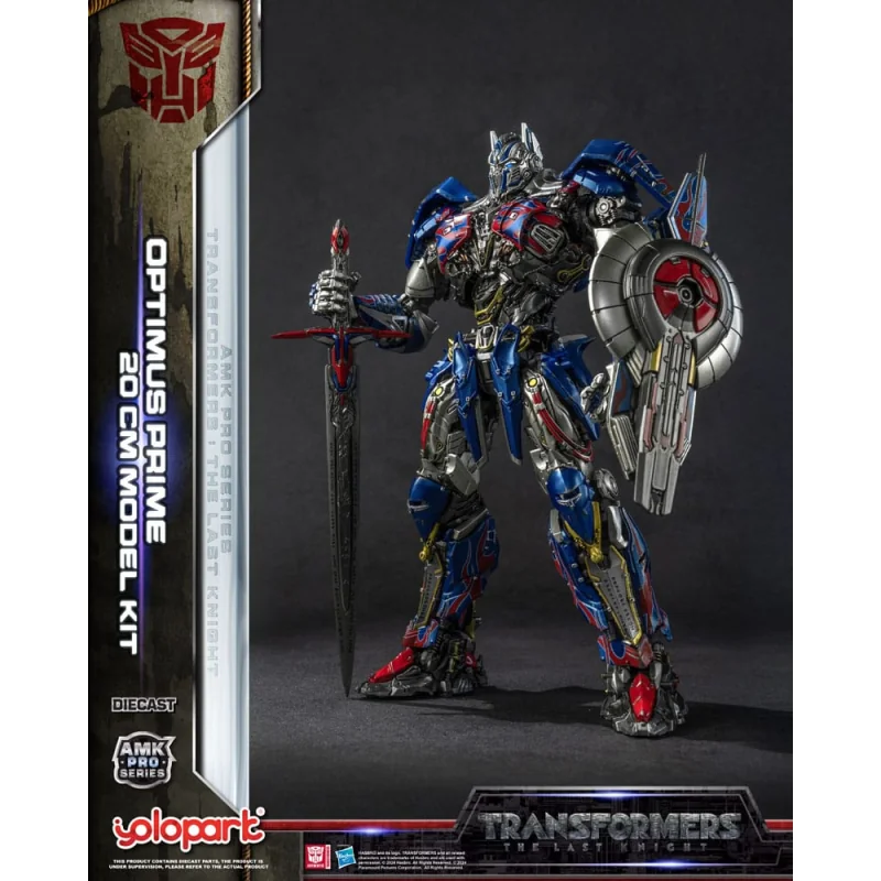 Transformers: The Last Knight - Plastic Model Kit AMK Pro Series Optimus Prime (Oversea Version) 20 cm