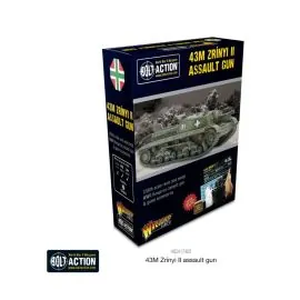 Hungarian 43M Zrinyi II Assault Gun Tank Figurine games 