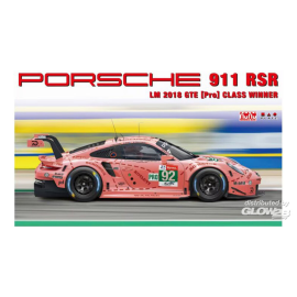 Porsche 911 RSR 2018 LM GTE Class Winner Model kit 