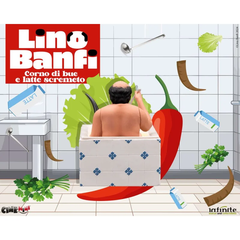 CO-101162 Lino Banfi Corno Di Bue E Latte Scremeto Cinemini PVC