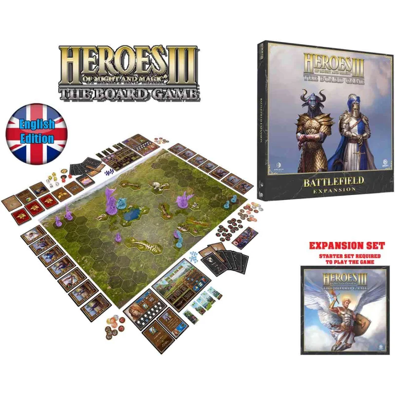 Heroes Of Might And Magic Iii: The Board Game - Battlefield Expansion Set - English Version 