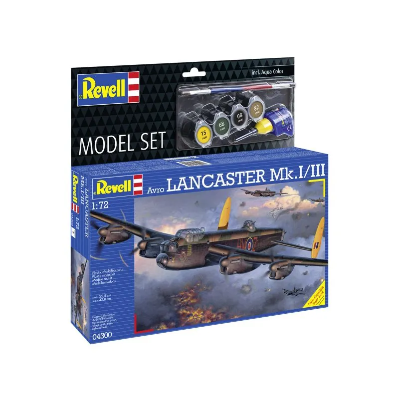 Model Set Lancaster Mk.I/III with basic accessories Revell