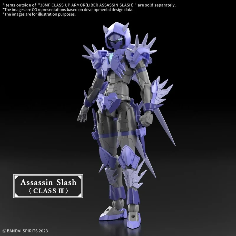 30MF - Class Up Armor (Liber Assassin Slash) - Model Kit Bandai