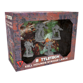 BattleTech Kell Hounds Striker Lance Figurine 