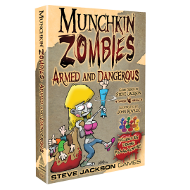 Munchkin Zombies Armed and Dangerous Box 