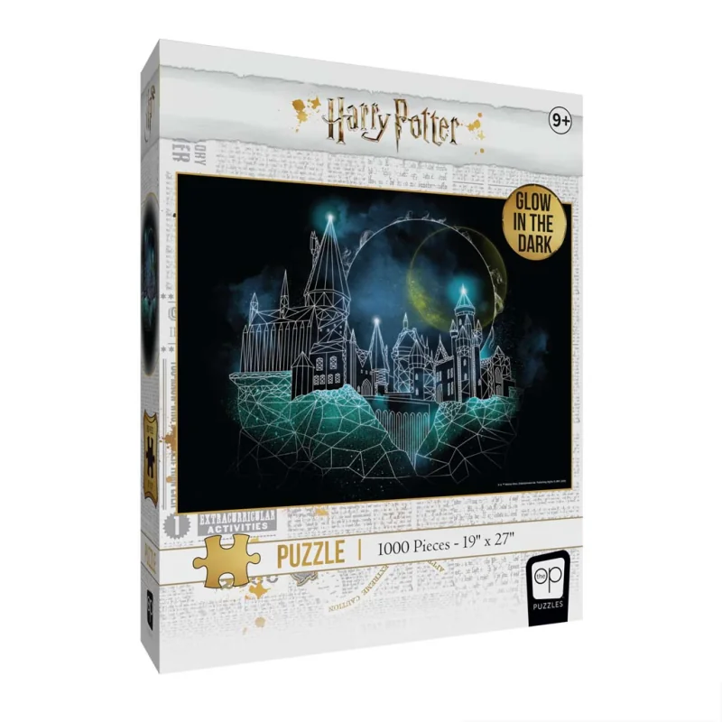 Harry Potter Magic of Hogwarts Glow 1000 pcs Puzzle 