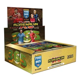 FIFA 365 Adrenalyn XL 2025 Trading Cards with Flow Packs Display (24) 