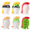 Original Character assortment Figures 1/1 Real Sushi Size 7 cm Sushi Monster Sortiment (6) Figurine 