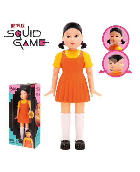 Squid Game Interactive Doll Young-Hee 30 cm *ENGLISH* Squid Game Interactive Doll Young-Hee 30 cm *ENGLISH*