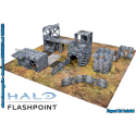 Halo: Flashpoint - Deluxe Buildable 3d Terrain Set Board game 
