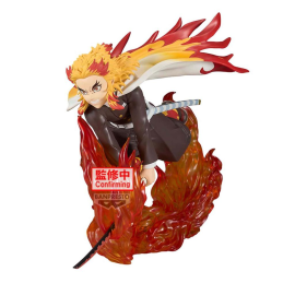 DEMON SLAYER - Kyojuro Rengoku - Vibration Stars Plus Figure 14cm Figurine 