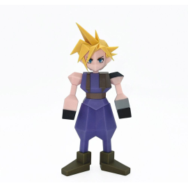 Final Fantasy VII Polygon Cloud Strife figure 15 cm Figurine 
