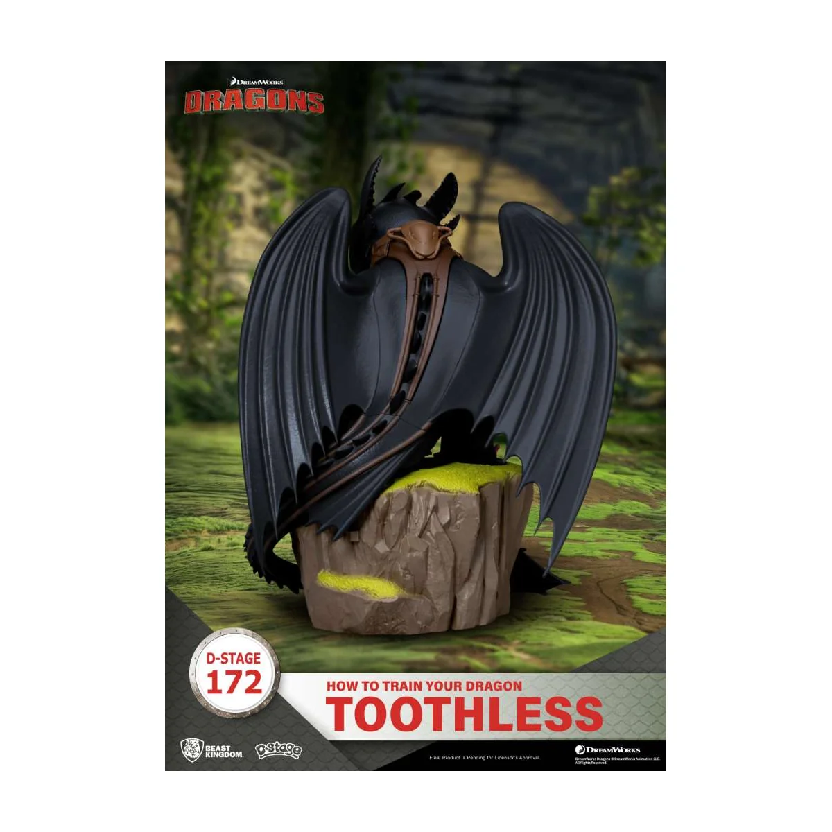 CO-104224 How To Train Your Dragon Toothless D-stage