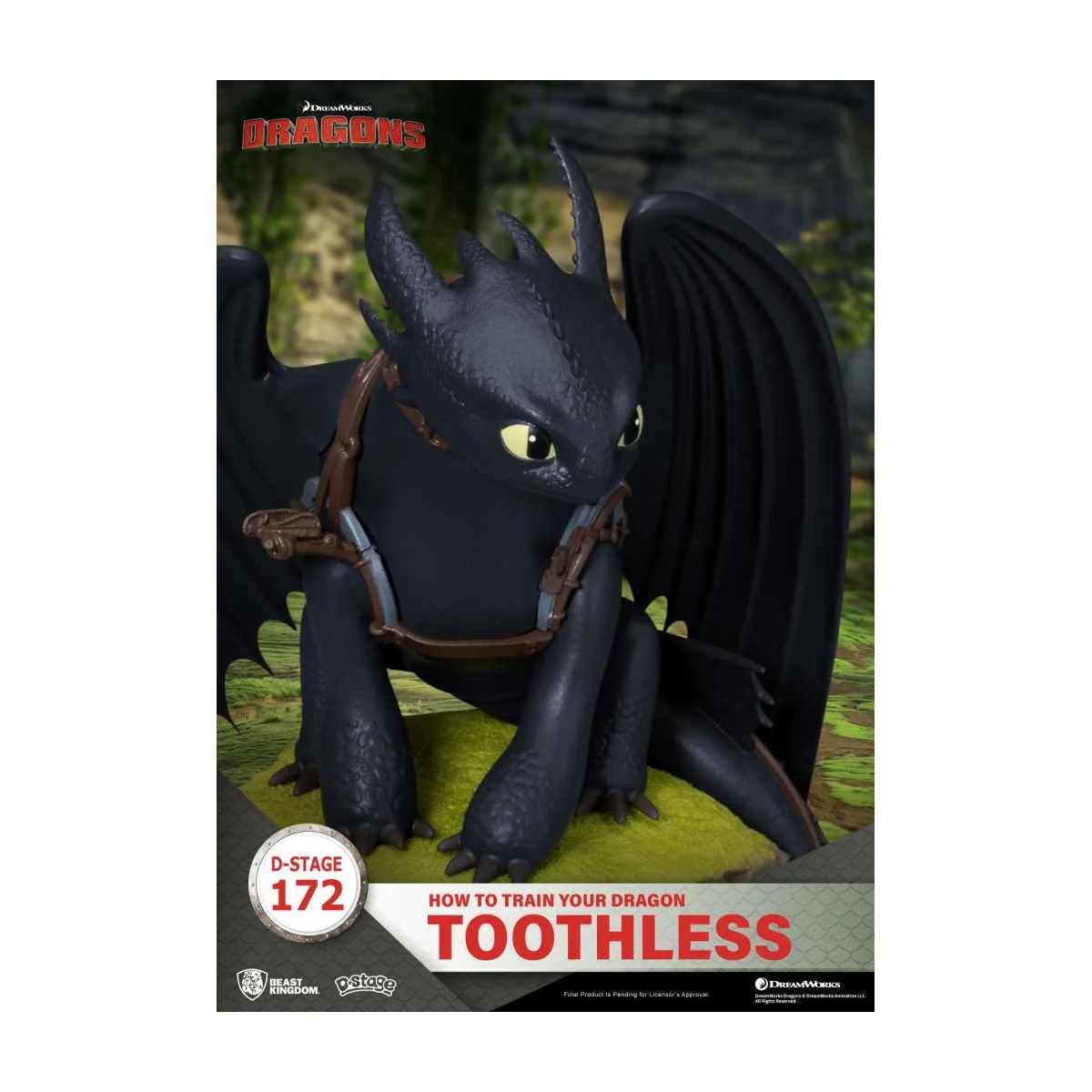 How To Train Your Dragon Toothless D-stage