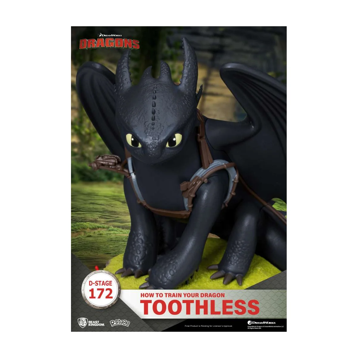 How To Train Your Dragon Toothless D-stage