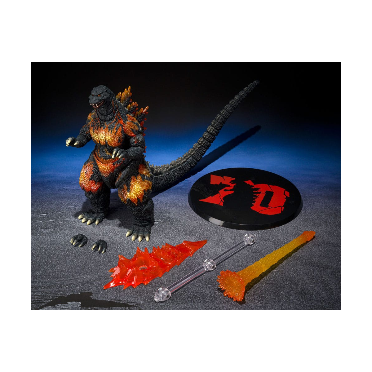 Godzilla vs. Destoroyah - SH MonsterArts Godzilla Figure 1995 70th Anniversary Special Ver. 16cm