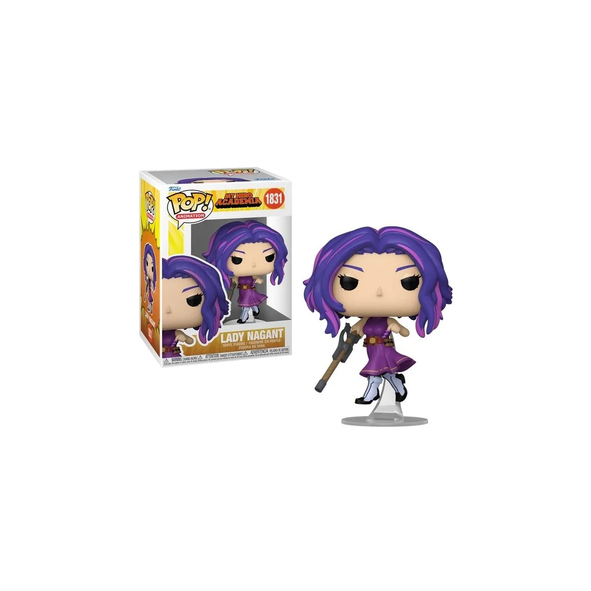 MY HERO ACADEMIA - POP Animation N° 1831 - Lady Nagant - 9 cm Pop figures 