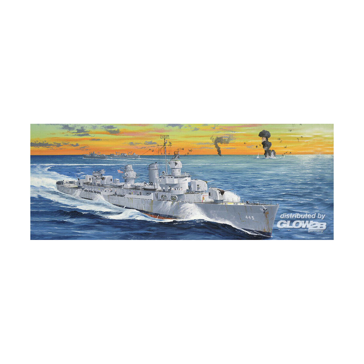 USS Fletcher DD-445 Model kit USS Fletcher DD-445 Model kit